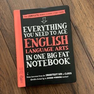Everything you need to ace English language arts in one big fat notebook book